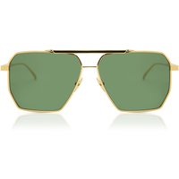 Bottega Veneta BV1012S 004 Men's Sunglasses Gold Size 60