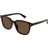 Bottega Veneta BV1255SA Asian Fit 002 Men's Sunglasses Tortoiseshell Size 55