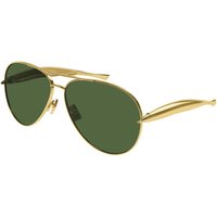 Bottega Veneta BV1305S 001 メガネ フレーム - 男性用 - 金色
