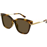 Bottega Veneta BV1296SA 002 メガネ フレーム - 女性用 - べっ甲shell