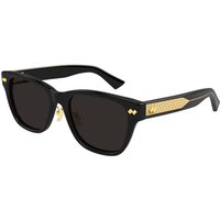 Bottega Veneta BV1402SK Asian Fit 005 Men's Sunglasses Black Size 57