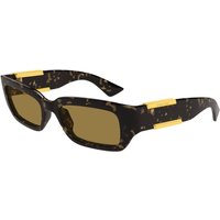 Bottega Veneta BV1406S 002 Men's Sunglasses Tortoiseshell Size 53