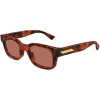 Bottega Veneta BV1411S 002 Men's Sunglasses Tortoiseshell Size 49