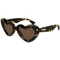 Bottega Veneta BV1432S 002 メガネ フレーム - 女性用 - べっ甲shell