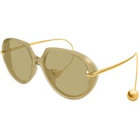 Bottega Veneta BV1436S 004 メガネ フレーム - 男性用 - 黄色