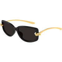 Bottega Veneta BV1440SA アジアフィット 001 メガネ フレーム - 女性用 -