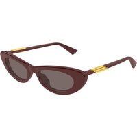 Bottega Veneta BV1447S 003 メガネ フレーム - 女性用 - バーガンディ