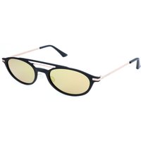 Italia Independent II 0450 009.049 Men's Sunglasses Black Size 51