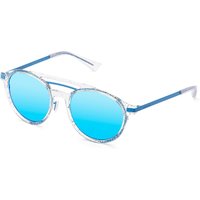 Italia Independent II 0450 GLT.027 Men's Sunglasses Clear Size 51