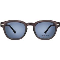 Polar 448 Clip-On Polarized 27 メガネ フレーム - 男性用 - 灰色