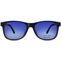 Polar JUNIOR 474 Clip-On Polarized 47 メガネ フレーム - 男性用 - 黒