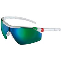 Salice 004 ITA RWP Polarized BIANCO/RW VERDE メガネ フレーム - 男性用 - 白
