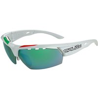 Salice 005 ITA RWP Polarized BIANCO/RW VERDE メガネ フレーム - 男性用 - 白