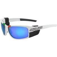 Salice 019 ITA RWP Polarized BIANCO/RW BLU メガネ フレーム - 男性用 - 白