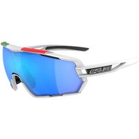 Salice 020 ITA RWP Polarized BIANCO/RW BLU メガネ フレーム - 男性用 - 白