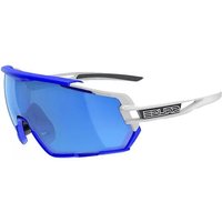 Salice 020 RWP Polarized BIANCO/RW BLU メガネ フレーム - 男性用 - 青