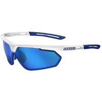 Salice 018 RWP BIANCO/RW BLU Men's Sunglasses White Size Standard