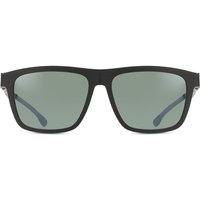 Ic! Berlin IC0057 Zeta Polarized 02R メガネ フレーム - 男性用 - 黒
