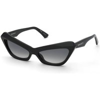 Nina Ricci SNR405 0700 Women’s Sunglasses Black Size 59