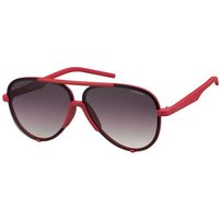 Polaroid PLD 6017/S Polarized ABA/8W Men's Sunglasses Black Size 60