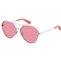 Polaroid PLD 6059/F/S Asian Fit Polarized 35J/0F Men's Sunglasses Pink Size 61