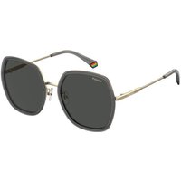 ポラロイド Polaroid PLD 6153/G/S アジアフィット Polarized KB7/M9 メガネ フレーム - 女性用 - 灰色