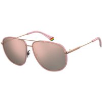 Polaroid PLD 6118/G/S Asian Fit EYR/0J Men's Sunglasses Pink Size 59