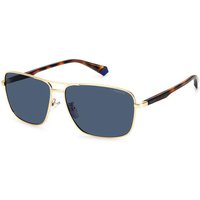 Polaroid PLD 2119/G/S Asian Fit J5G/C3 Men's Sunglasses Gold Size 61