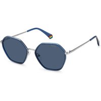 ポラロイド Polaroid PLD 6147/S/X Polarized PJP/C3 メガネ フレーム - 女性用 - 青