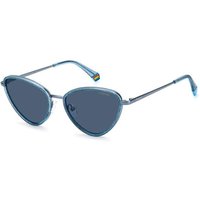 ポラロイド Polaroid PLD 6148/S/X Polarized PJP/C3 メガネ フレーム - 女性用 - 青