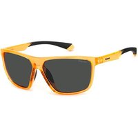 Polaroid PLD 7044/S Polarized YDT/M9 Men's Sunglasses Clear Size 60