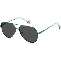 ポラロイド Polaroid PLD 6187/S Polarized 1ED/M9 メガネ フレーム - 男性用 - 緑