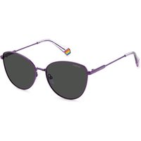 ポラロイド Polaroid PLD 6188/S B3V/M9 メガネ フレーム - 女性用 - Purple