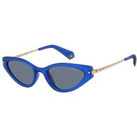 ポラロイド Polaroid PLD 4074/S/LI Polarized 0UJY/C3 メガネ フレーム - 女性用 - 青