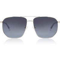 ポラロイド Polaroid PLD 4141/G/S/X アジアフィット Polarized 010/WJ メガネ フレーム - 男性用 - Silver