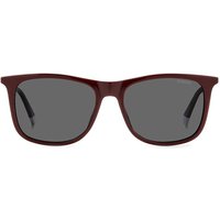 ポラロイド Polaroid PLD 4145/S/X Polarized LHF/M9 メガネ フレーム - 男性用 - バーガンディ