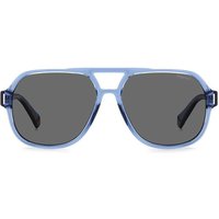 Polaroid PLD 6193/S Polarized PJP/M9 Men's Sunglasses Blue Size 57
