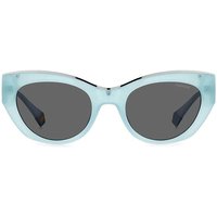 ポラロイド Polaroid PLD 6199/S/X Polarized MVU/M9 メガネ フレーム - 女性用 - 青