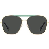 ポラロイド Polaroid PLD 6201/S/X Polarized 3JN/M9 メガネ フレーム - 女性用 - 金色