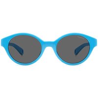 ポラロイド Polaroid PLD K007/S 子供用 Polarized MVU/M9 メガネ フレーム - 子供用 - 青