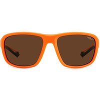 ポラロイド Polaroid PLD 7049/S Polarized 2M5/47 メガネ フレーム - 男性用 - 橙色