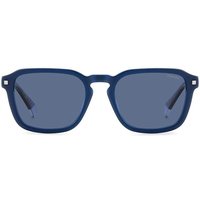 Polaroid PLD 4156/S/X Polarized PJP/C3 Men's Sunglasses Blue Size 53