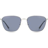 Polaroid PLD 4159/G/S/X Asian Fit Polarized 010/C3 Men's Sunglasses Silver Size 56