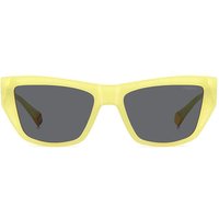 ポラロイド Polaroid PLD 6210/S/X Polarized 40G/M9 メガネ フレーム - 女性用 - 黄色