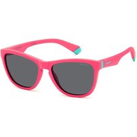 ポラロイド Polaroid PLD 8056/S 子供用 Polarized 8KJ/M9 メガネ フレーム - 子供用 - ピンク