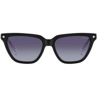 Polaroid PLD 4157/S/X Polarized 0WM/WJ Women’s Sunglasses Black Size 55