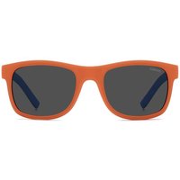 Polaroid PLD 8020/S Kids Polarized DDW/M9 Kids' Sunglasses Orange Size 46