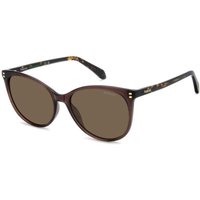 ポラロイド Polaroid PLD 4200/S/X Polarized 09Q/SP メガネ フレーム - 女性用 - 茶色