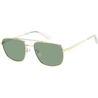 Polaroid PLD 4214/G/S/X Asian Fit Polarized PEF/UC Men's Sunglasses Gold Size 59