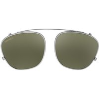 Serengeti Serengeti Clip On Only Polarized SS603005 Men's Sunglasses Gunmetal Size Standard